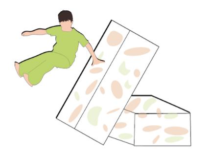 Jeune sur parkour nougat