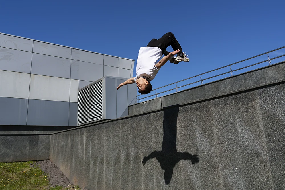 Parkour – Salto arrière urbain EGMA Montélimar