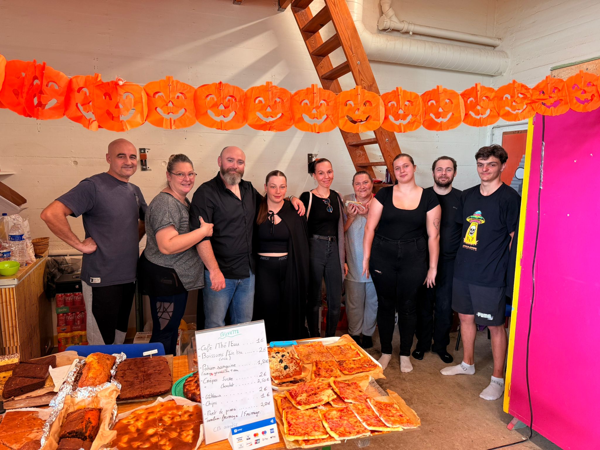 Équipe des bénévoles du club de gymnastique Montélimar EGMA