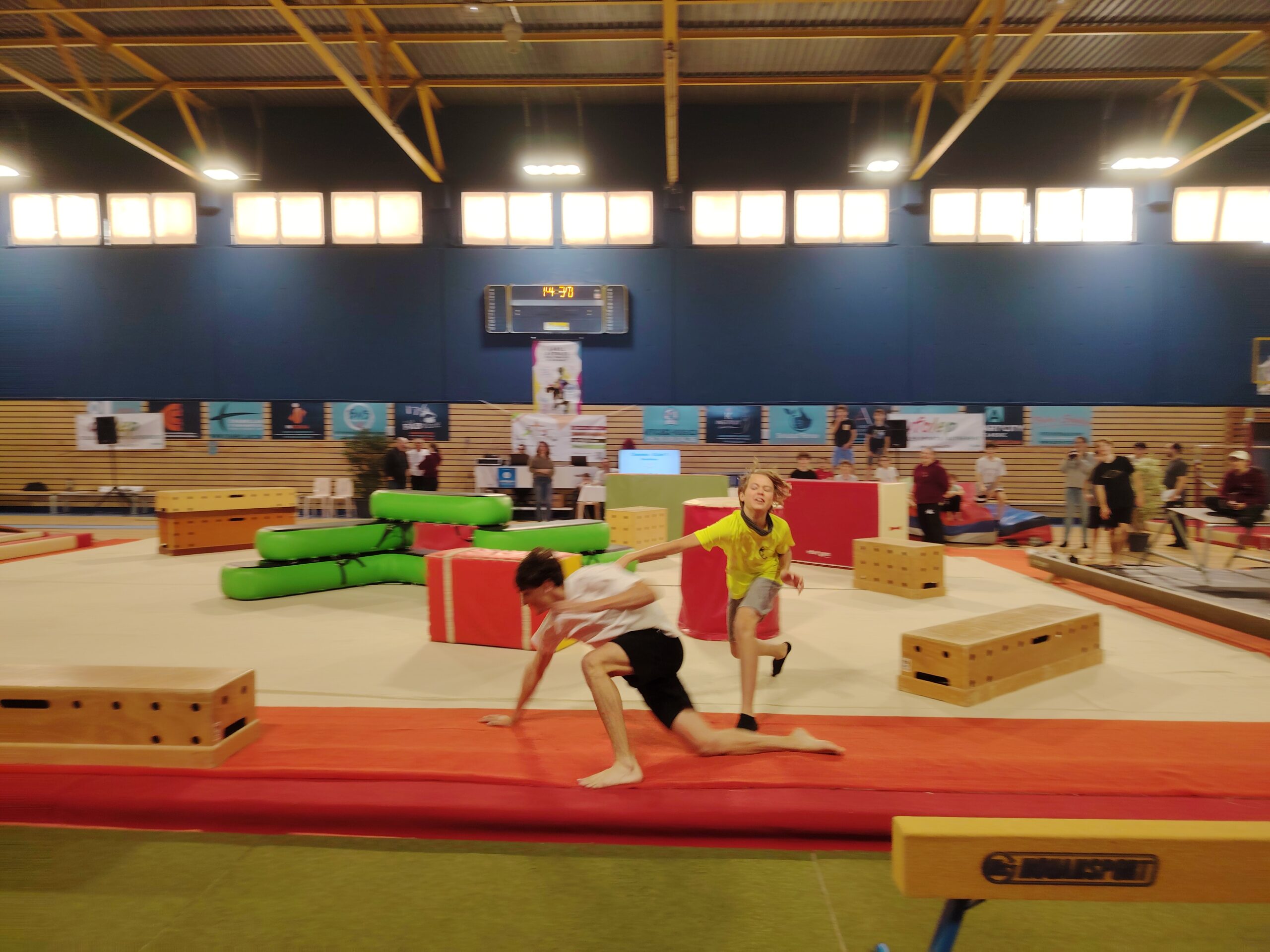 Parkour - compétitions